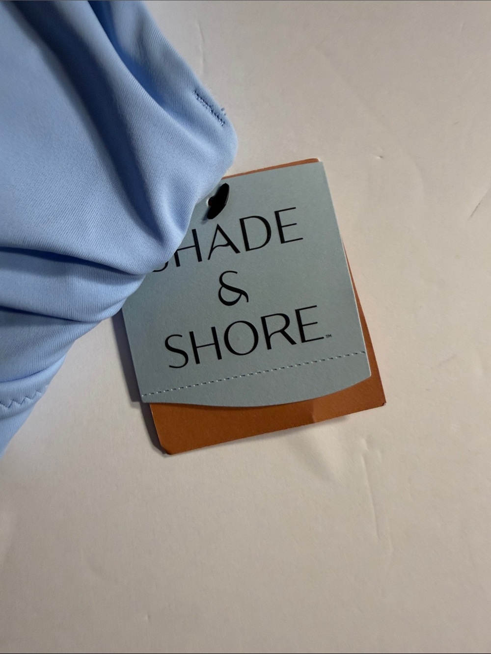Shade & Shore Light Blue Strappy Bikini Top - Picture 2 of 4